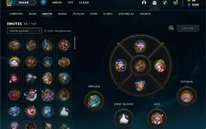 Conta Ouro 4 com 130 Champs e 105 Skins