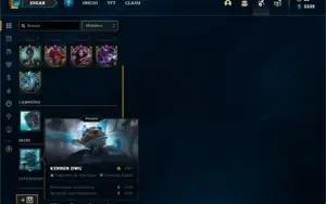 Conta Ouro 4 com 130 Champs e 105 Skins