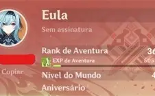 Conta Eula, diluc e tumulo do lobo