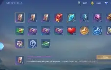 Conta Mobile Legends desde 2018 (Season 4 até 19)