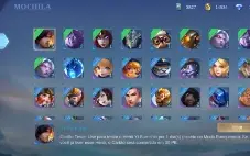 Conta Mobile Legends desde 2018 (Season 4 até 19)