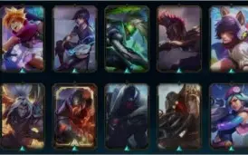 lol Diamante IV, todos os champs, 116 skins