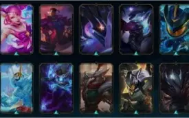 lol Diamante IV, todos os champs, 116 skins