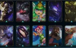 lol Diamante IV, todos os champs, 116 skins