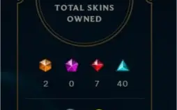 lol Diamante IV, todos os champs, 116 skins