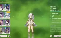 Conta Genshin Ar 59 Ganyu C1 , Todos os arcontes
