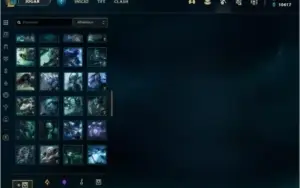 Conta league of legends lvl 281 com bastante skins