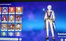 Conta Genshin, Ayato,Ayaka,Ganyu, Espada Aspera e Celestial