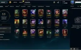 CONTA LOL BORDA DIAMANTE 2019 SMURF 4
