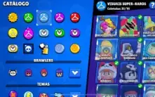Conta brawl Stars com muitas skins e troféu preço negociável
