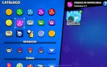 Conta brawl Stars com muitas skins e troféu preço negociável