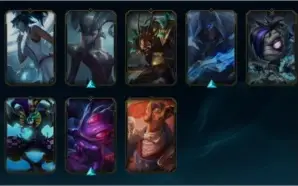 CONTA LOL 78 SKINS