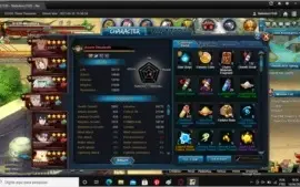 Conta Naruto online NA, servidor 1530 - Top 5 284k de FC