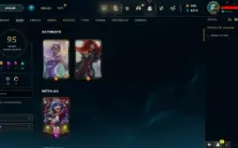 Conta LOL LVL 248 | 137 Campeões| 95 Skins |UNRANKED| 2014