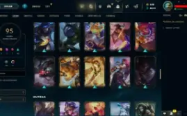 Conta LOL LVL 248 | 137 Campeões| 95 Skins |UNRANKED| 2014