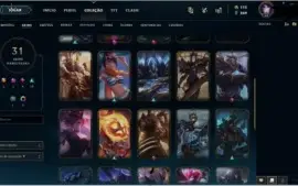 Conta De Lol lvl 60  e receba uma de brinde level 67