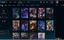 Conta De Lol lvl 60  e receba uma de brinde level 67