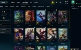 CONTA LOL LVL 30