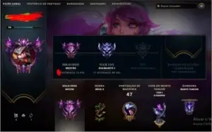 Conta mestre Mmr challenger