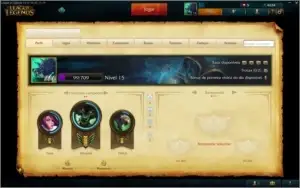 CONTA LOL LVL 15 +7 CAMPEÕES + 3000 IP + Warwick Cinzento