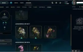 CONTA LOL - SEASON 3 - 105 CAMPEÕES - 79 SKINS / GOLD II