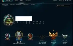 Conta League of legends Ouro ,105, champs, 64 skins