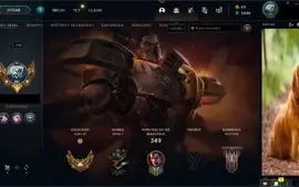 Conta lol 2017 + Skin Prestígio