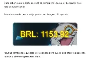Conta lol 2017 + Skin Prestígio