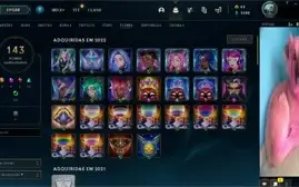 Conta lol 2017 + Skin Prestígio