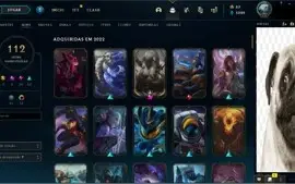 Conta lol 2017 + Skin Prestígio