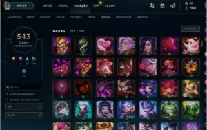 926 SKINS - ATUAL PLATINA EX MESTRE/DIAMANTE