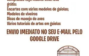 Curso Completo de Fabricação de Gaiolas Artesanais