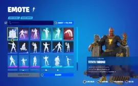 Conta Fortnite Com Adão Negro (Da Pra Trocar Email)