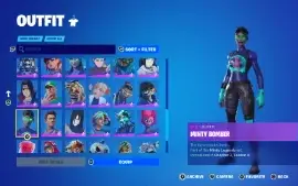 Conta Fortnite Com Adão Negro (Da Pra Trocar Email)