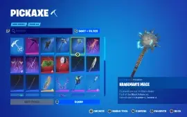 Conta Fortnite Com Adão Negro (Da Pra Trocar Email)