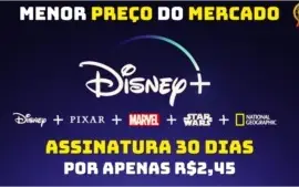 [MENOR PREÇO DO MERCADO] Disney+ Assinatura Premium 30 Dias