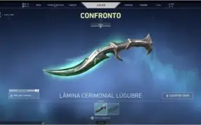 Conta com pacote lúgubre e passe de batalha