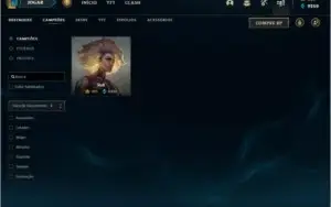 Conta League of Legends Mestre 200+ PDL 250 SKINS