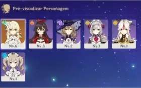 GENSHIN IMPACT - AR7 - REROLL COM ARMAS