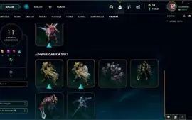 Conta lol desde a season 3