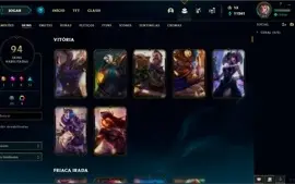 Conta lol desde a season 3
