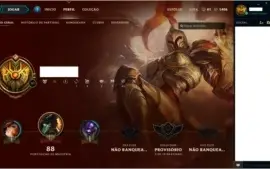 Conta Lol UNRANKED + 18 Skins - 40 Champs + Borda GOLD
