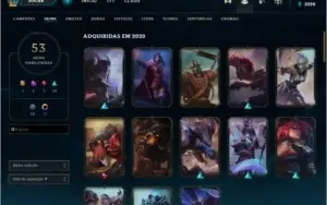 Conta League of legends Gold 2