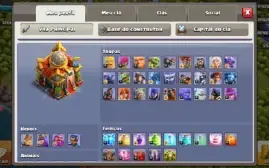 Conta Clash of Clans CV 16 quase Full na PROMOÇÃO