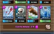 Royale com duas lendarias na arena lendária