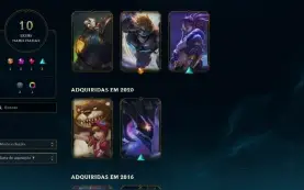 Conta season passada diamante lol