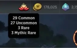 Conta Magic the Gathering Arena 178k+ de gold, 2.100k+ gema