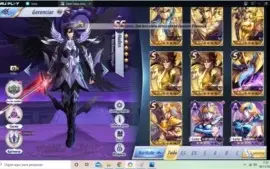 CONTA SAINT SEIYA GLOBAL A1PEGASUS LVL 40 - 2SS + 15S