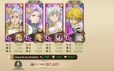 Conta The Seven Deadly Sins Grand Cross - Meta