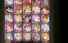 Conta The Seven Deadly Sins Grand Cross - Meta